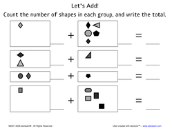 Worksheet: Addition to 10 (pre-k/primary) 3 | Teaching Resources