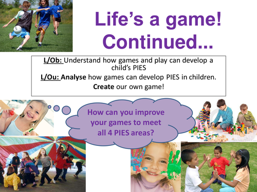 EdExcel GCSE Health & Social Care- Unit 1- Human Growth & Development- Life's a game- continued!