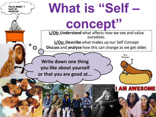 EdExcel GCSE Health & Social Care- Unit 1- Human Growth & Development- Self concept