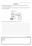 New AQA GCSE Chemistry Potable Water Lesson by chalky1234567 | Teaching ...