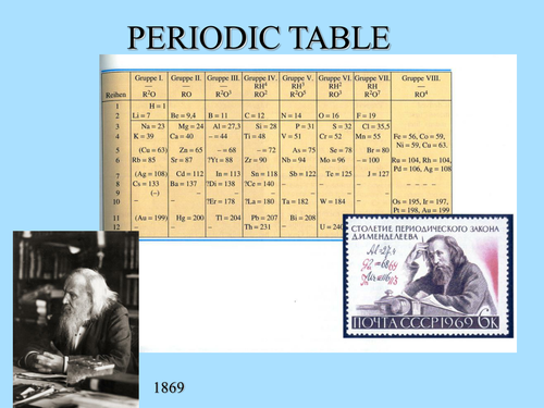 table ppt properties periodic gbengagbang by PROPERTIES PERIODIC Teaching PPT   OF ELEMENTS