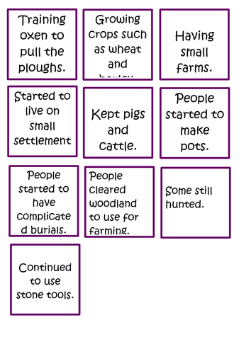 Stone Age Planning and accompanying resources. | Teaching Resources