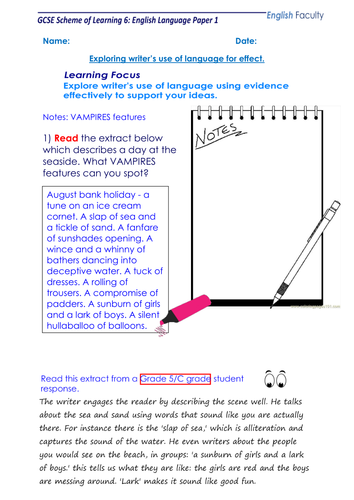 exploring-writer-s-language-and-effects-aqa-gcse-language-paper-1