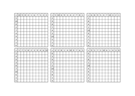 Times tables grid - random generator | Teaching Resources