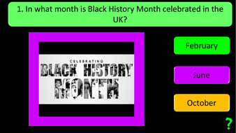 Black History Month Quiz | Teaching Resources