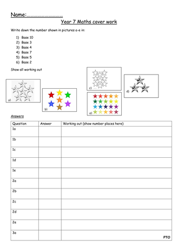 number-bases-teaching-resources