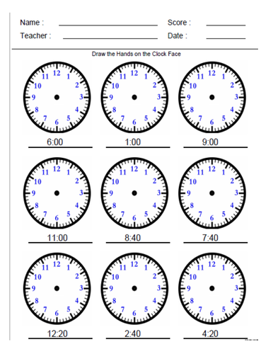 Clock Reading