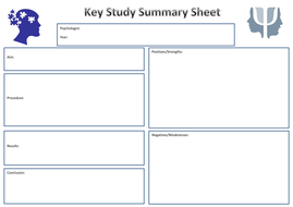 key to study