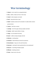 Creative writing about war gcse image