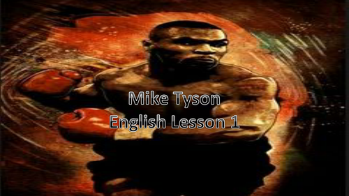 English PEE Exam Technique - Non Fiction, Mike Tyson