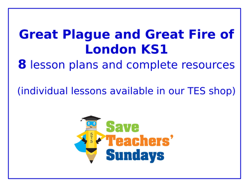 Great Plague and Great Fire of London Year 2 Planning and Resources