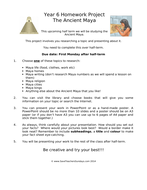 Ancient maya homework image