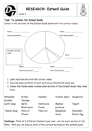 Blank eatwell plate picture