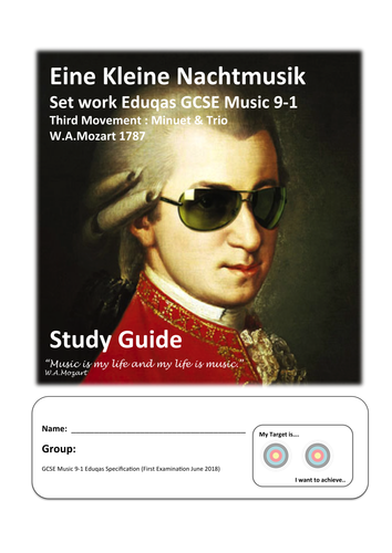 Eduqas GCSE Music 9-1 Eine Kleine Nachtmusik (Mozart) Study Guide