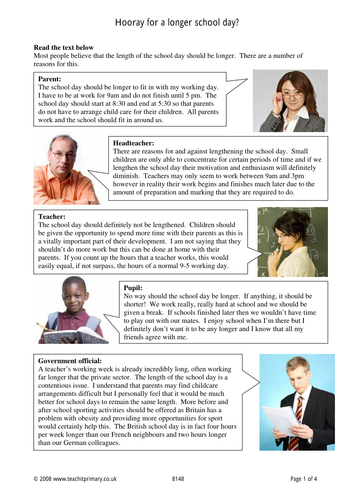 Year 5 Comprehension Lesson - Skimming, scanning and summarising