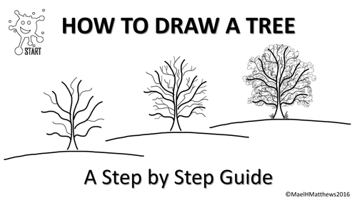 Art and Design. Drawing trees