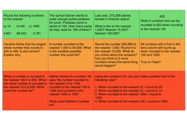 year 5 rounding reasoning and problem solving