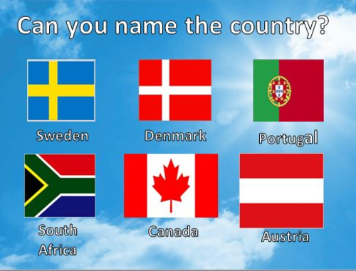 Flag Names Quiz