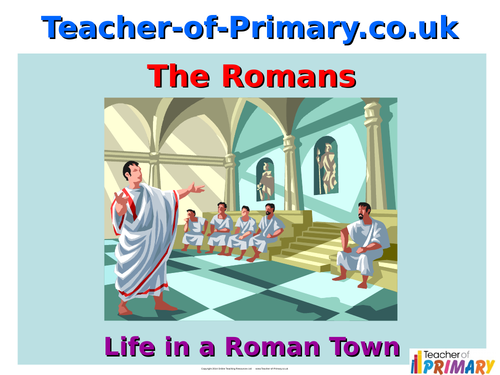 Life in a Roman Town (PowerPoint and worksheets) | Teaching Resources