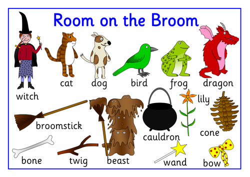 Room on the Broom story resource pack- Halloween | Teaching Resources