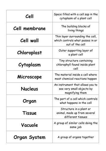 Animal and plant cells resources | Teaching Resources