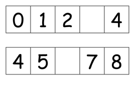 Fill in the missing numbers | Teaching Resources