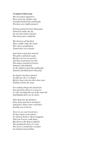 Ballads KS3 low ability differentiated resources Hillsborough Charlotte ...