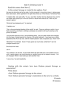AQA GCSE A Christmas Carol Exam 10 extract questions by Walbere