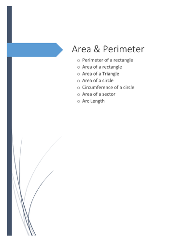 Area & Perimeter