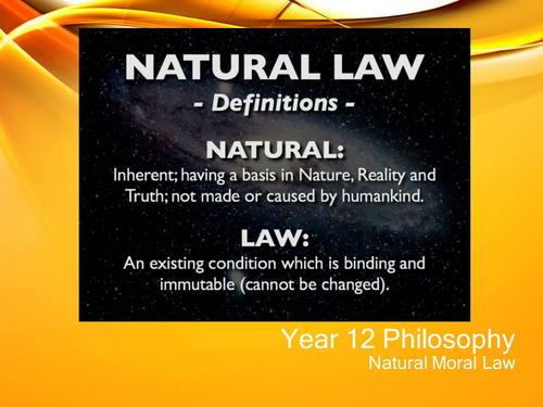 Natural Law