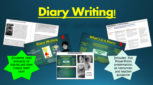 Diary Writing!