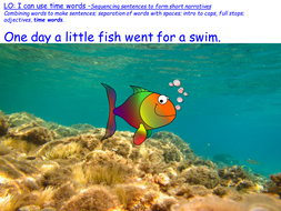 Combine words to make sentences and sequence sentences to form short