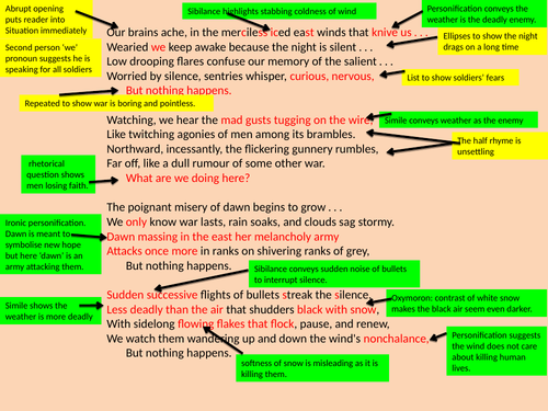 Exposure lesson and resources Power and Conflict | Teaching Resources