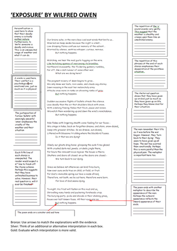 Exposure lesson and resources Power and Conflict