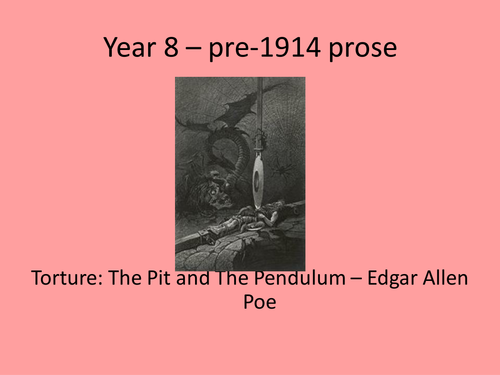 Edgar Allan Poe Short Stories 19th Century Literature Ks3 Gothic Horror