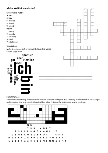 Stimmt 1 puzzles Meine Welt ist wunderbar