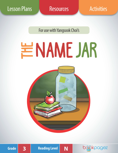 The Name Jar Lesson Plans & Activities Package, Third Grade (CCSS