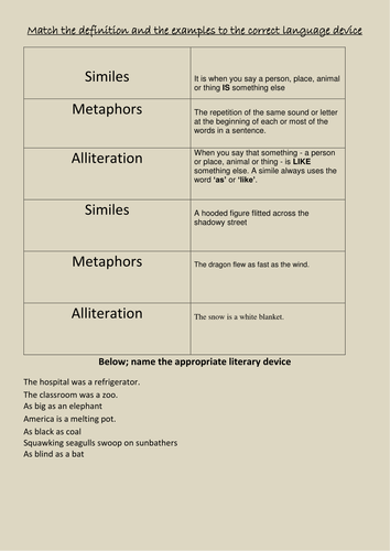 year 8 creative writing examples