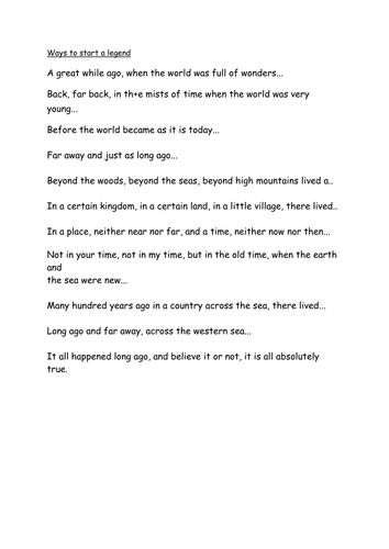 Beowulf planning Year 5/6- defeating the monster tale | Teaching Resources