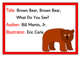 Brown Bear, Brown Bear story resource pack- colours, animals | Teaching ...