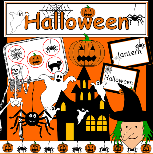 Halloween activity pack- games, worksheets, activities, display materials