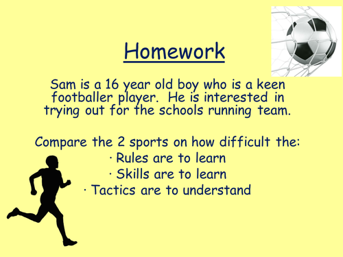 GCSE PE Activity Levels in Sport Lesson and Resources | Teaching Resources