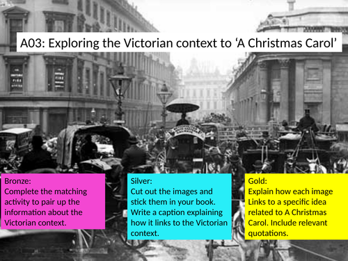 A Christmas Carol: A03 Exploring Victorian Context | Teaching Resources