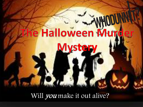 Halloween Special - The Halloween Murder Mystery – Creative Writing Story