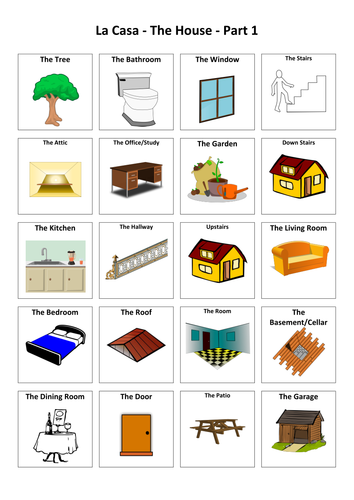 the-house-spanish-vocabulary-card-sort-teaching-resources