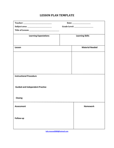 lesson-plan-template-teaching-resources