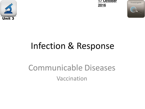 AQA Biology 4.3 - L3 Vaccines