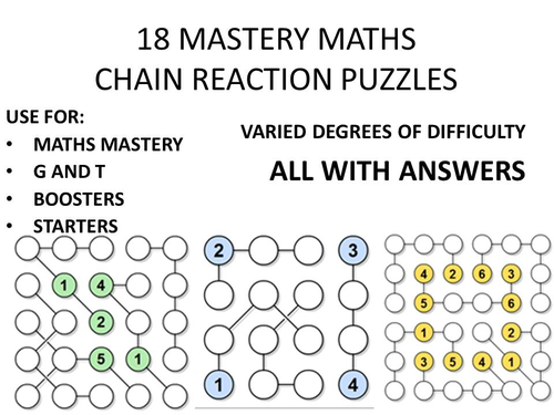 MASTERY MATHS chain links KS2