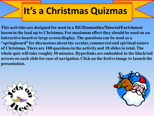 Ultimate Christmas Quizmas