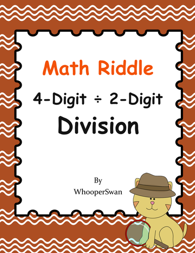 Math Riddle: 4-Digit ÷ 2-Digit Division